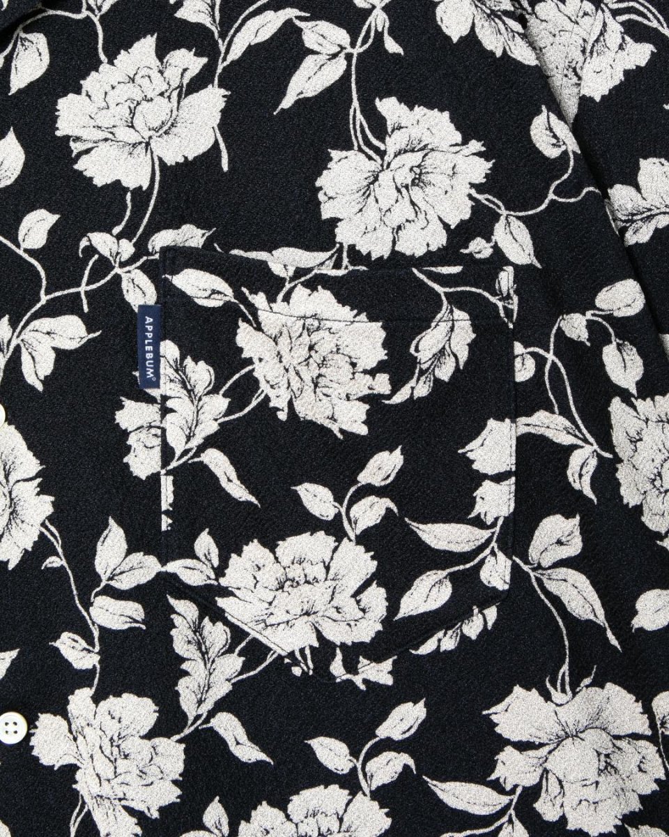 画像9: APPLEBUM  Chirimen Knit Aloha Shirt (Oversized) (9)