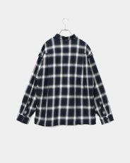 画像8: APPLEBUM  Cut Off Ombre Check Shirt (8)