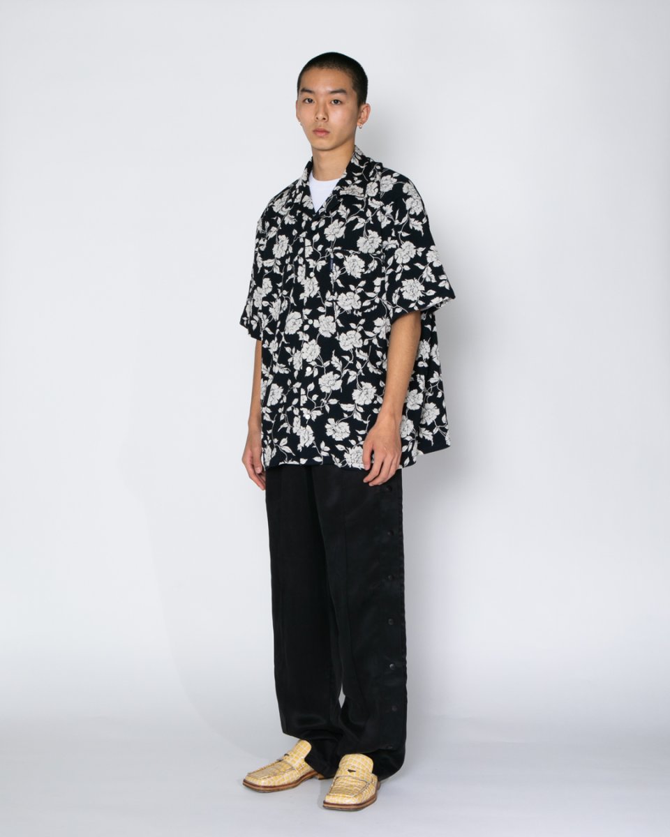 画像4: APPLEBUM  Chirimen Knit Aloha Shirt (Oversized) (4)