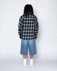 画像5: APPLEBUM  Cut Off Ombre Check Shirt (5)