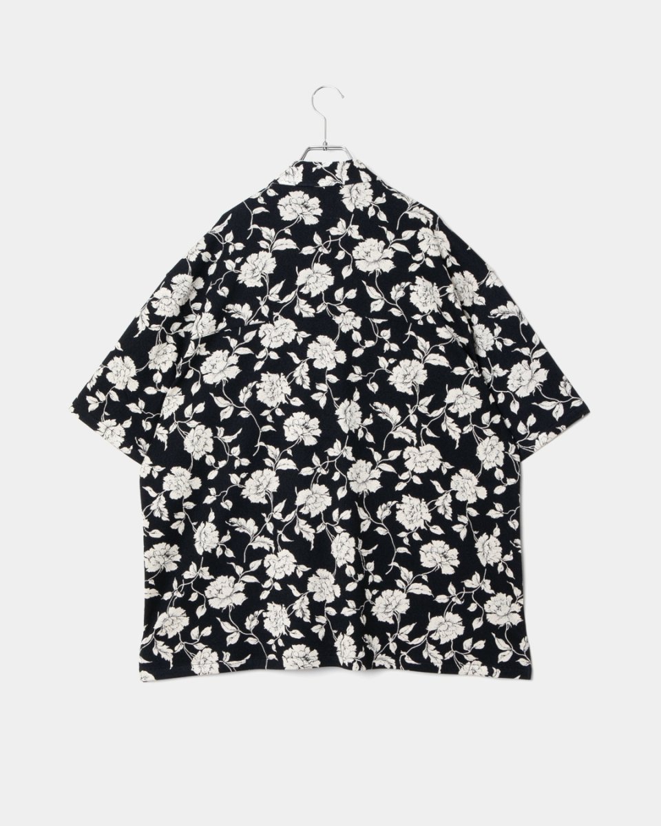 画像2: APPLEBUM  Chirimen Knit Aloha Shirt (Oversized) (2)