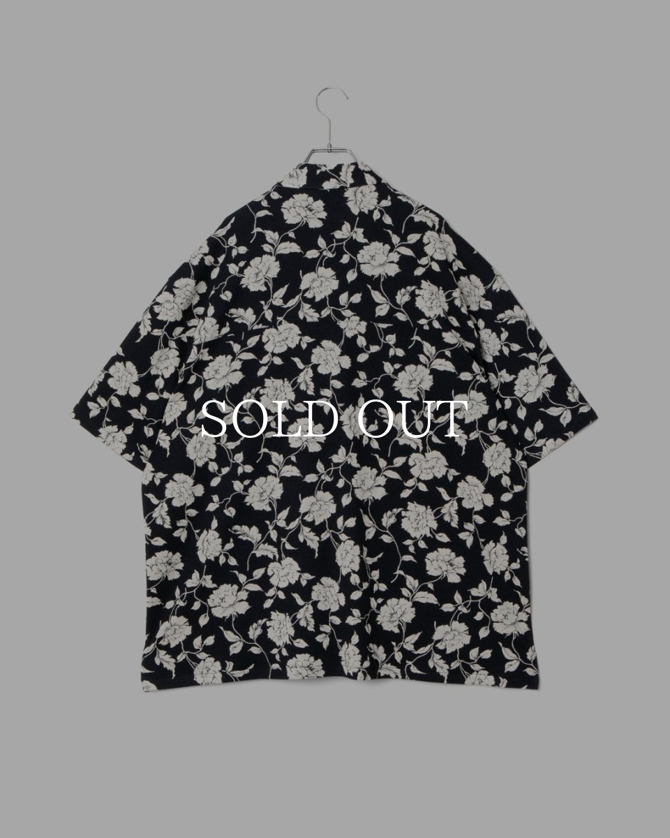 画像2: APPLEBUM  Chirimen Knit Aloha Shirt (Oversized) (2)