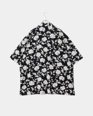 画像2: APPLEBUM  Chirimen Knit Aloha Shirt (Oversized) (2)