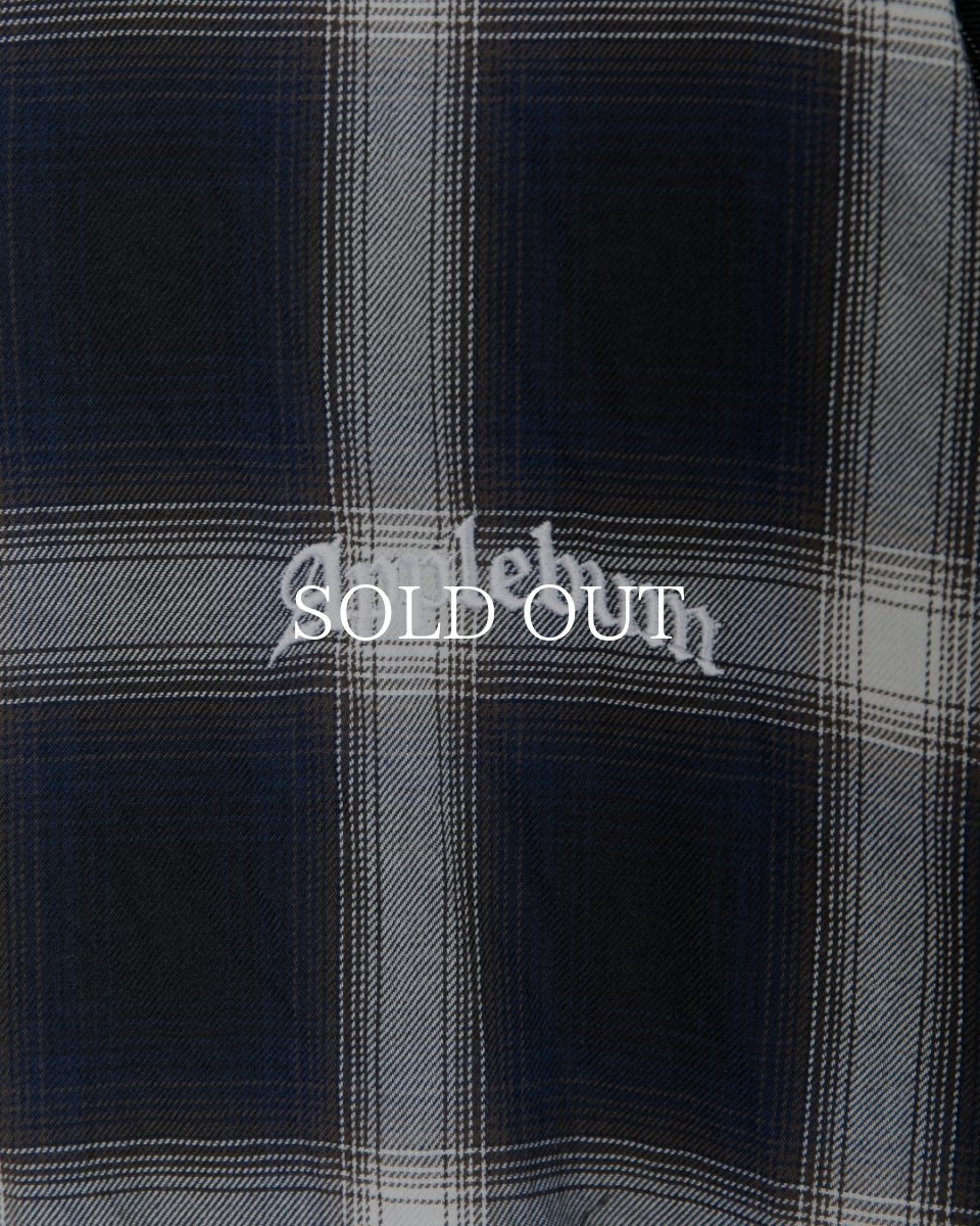 画像10: APPLEBUM  Cut Off Ombre Check Shirt (10)