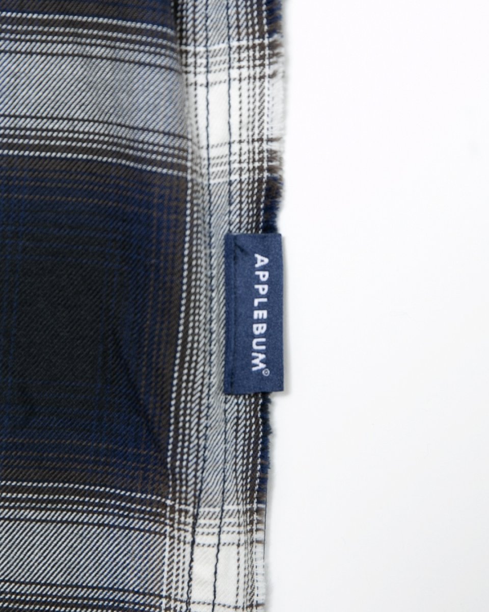 画像12: APPLEBUM  Cut Off Ombre Check Shirt (12)
