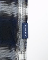 画像12: APPLEBUM  Cut Off Ombre Check Shirt (12)