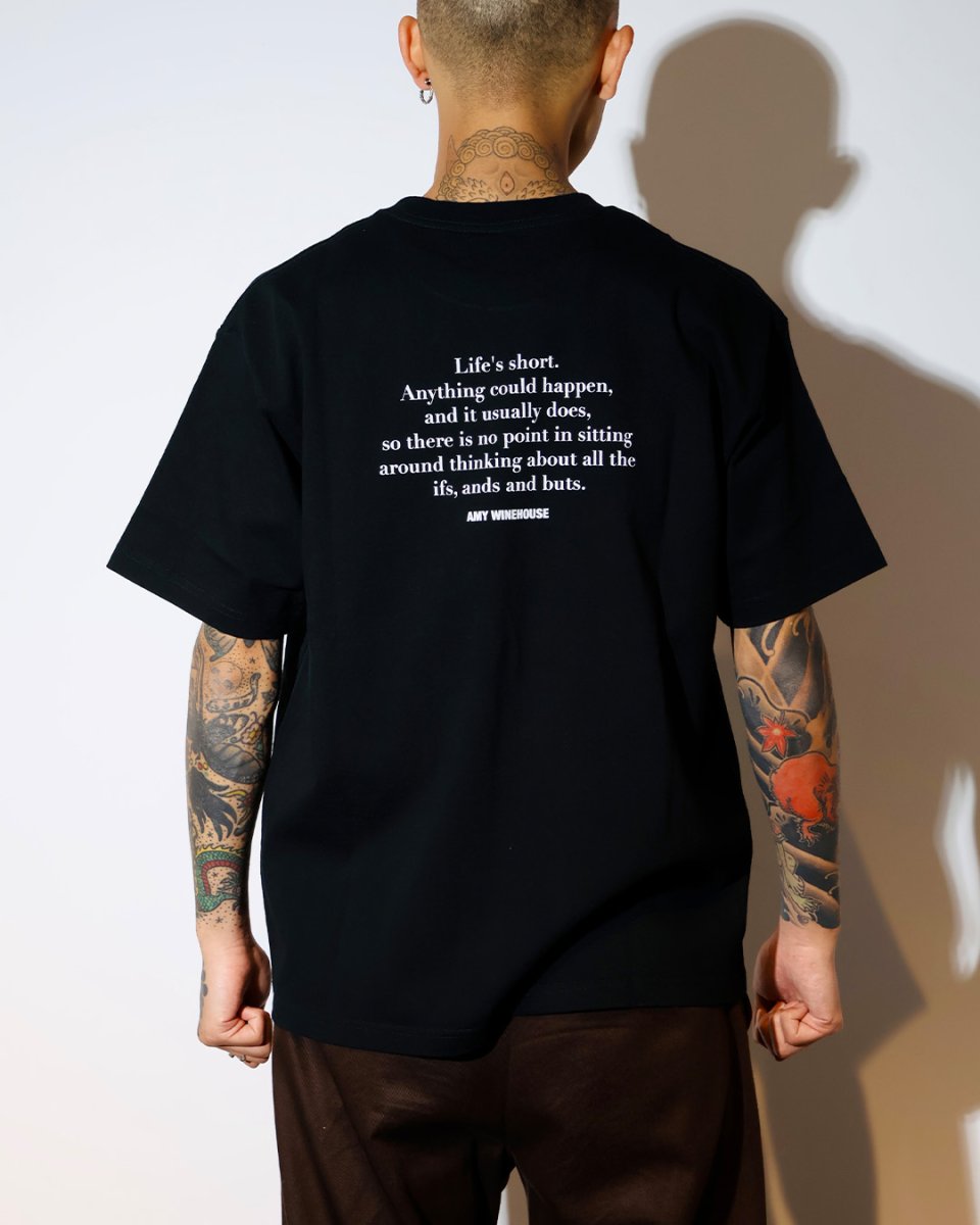 画像5: MINEDENIM  Amy Winehouse "Lean On A Car" Photo S/S Tee (5)