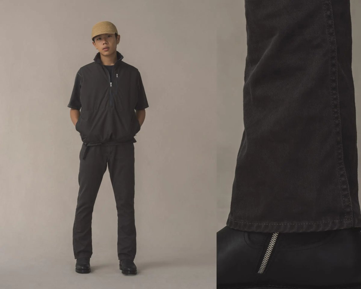 画像2: nonnative  DWELLER S/S TEE COTTON JERSEY PIGMENT DYE (2)