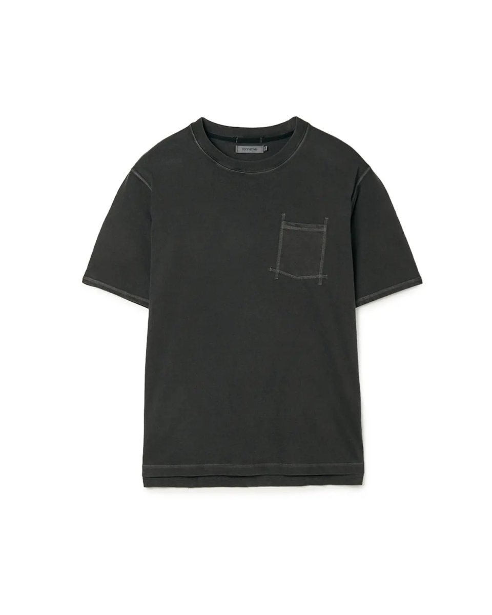 画像1: nonnative  DWELLER S/S TEE COTTON JERSEY PIGMENT DYE (1)