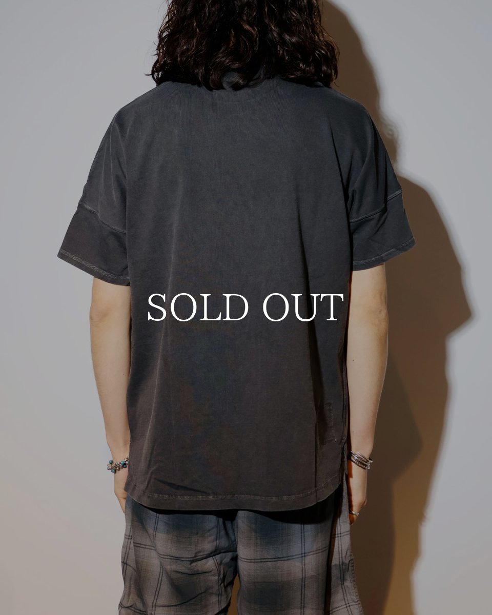 画像4: nonnative  CLERK S/S TEE COTTON JERSEY PIGMENT DYE (4)