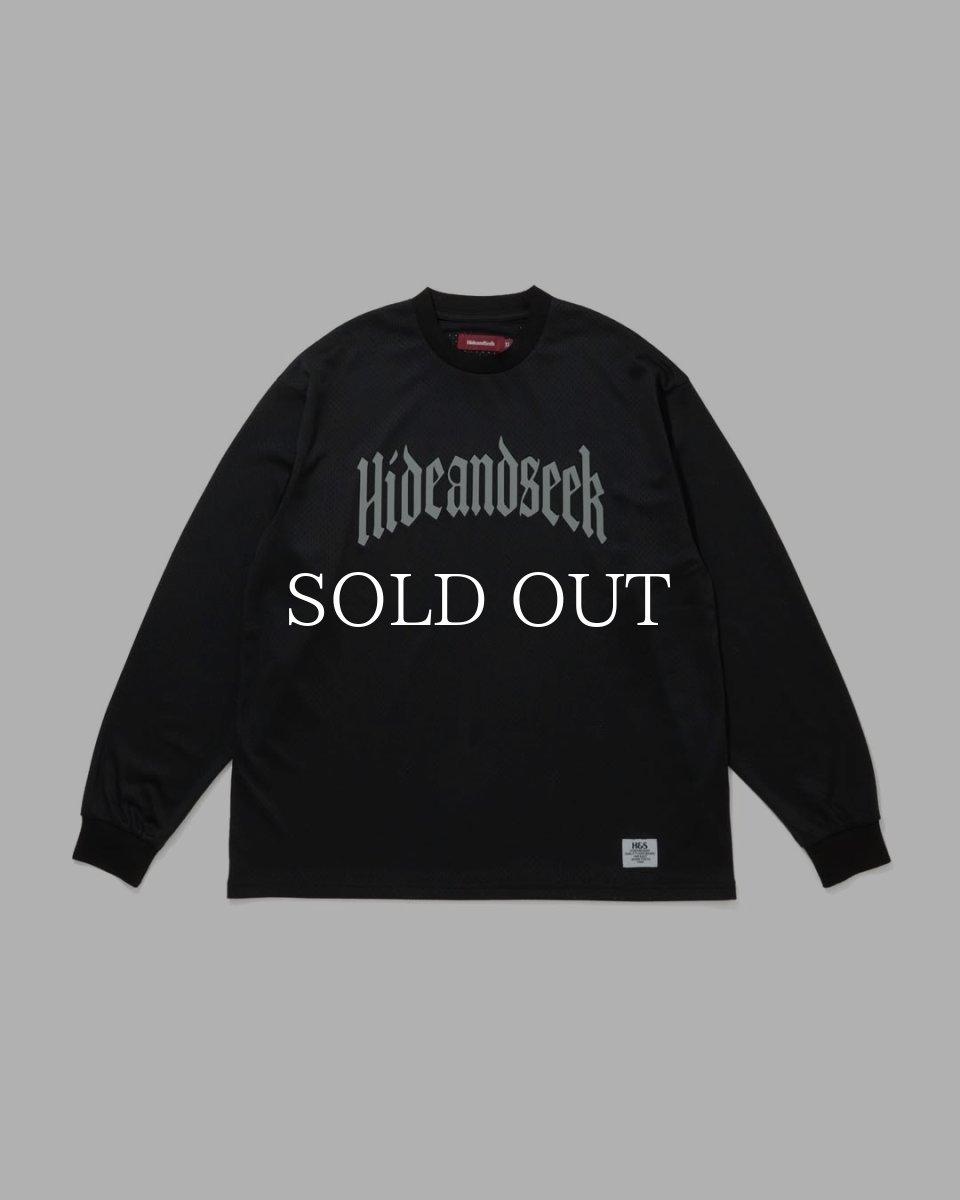 画像1: HideandSeek  Mesh L/S Tee (1)