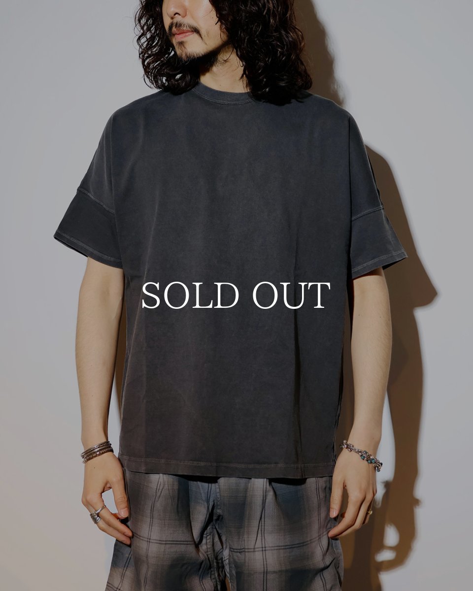 画像2: nonnative  CLERK S/S TEE COTTON JERSEY PIGMENT DYE (2)