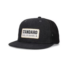 画像9: STANDARD CALIFORNIA  SD Box Logo Patch Denim Mesh Cap (9)