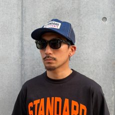 画像3: STANDARD CALIFORNIA  SD Box Logo Patch Denim Mesh Cap (3)
