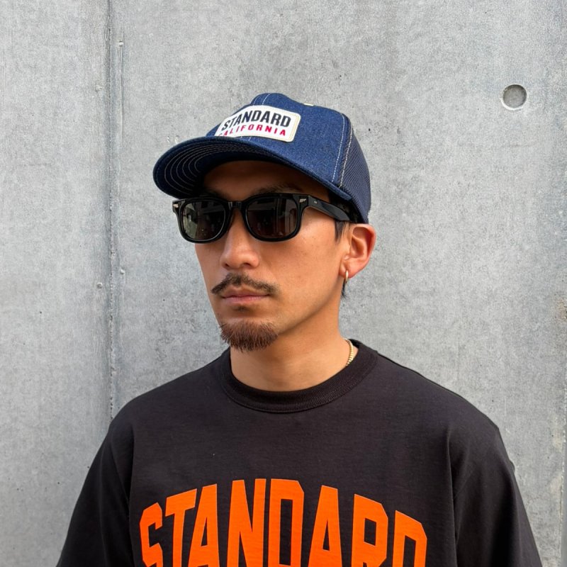 STANDARD CALIFORNIA SD Box Logo Patch Denim Mesh Cap OTCOV090 公式通販