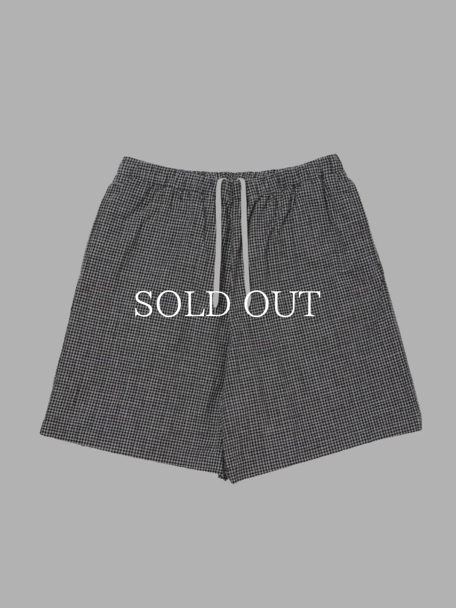 画像1: COOTIE PRODUCTIONS   Dobby Gingham Check Easy Shorts (1)