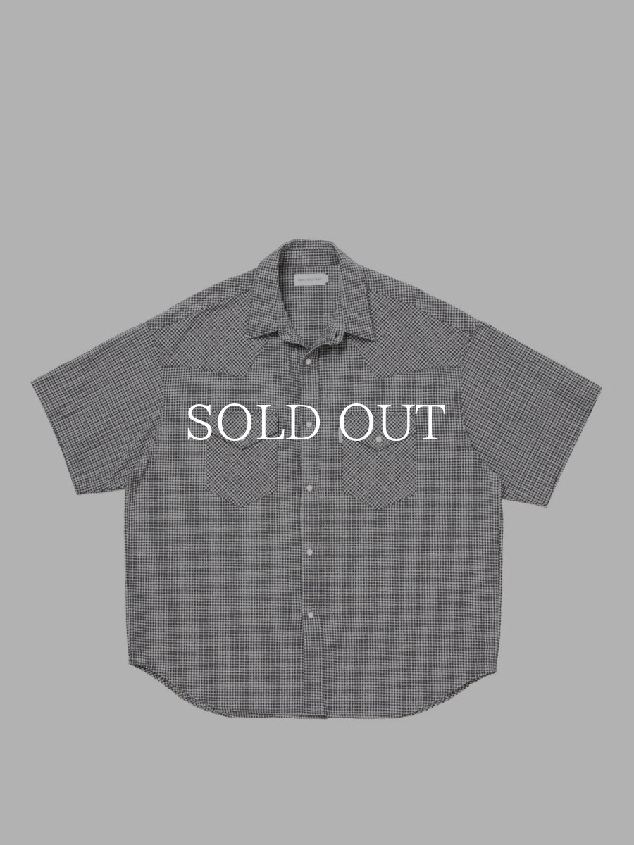 画像1: COOTIE PRODUCTIONS   Dobby Gingham Check S/S Western Shirt (1)