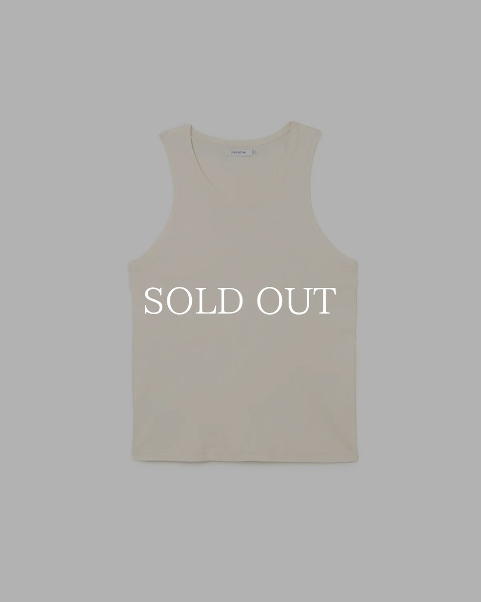 画像1: nonnative  DWELLER TANK TOP COTTON RIB (1)