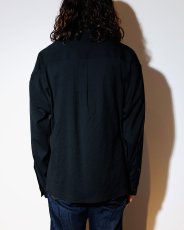 画像5: OLD JOE   ASYMMETRY FRONT TUNIC SHIRTS (Long-Sleeve) (5)