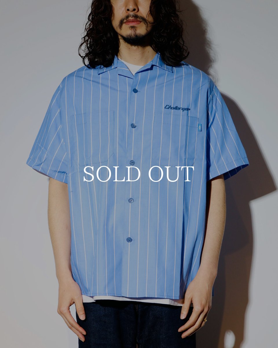 画像4: CHALLENGER  STRIPE MECHANIC SHIRTS (4)