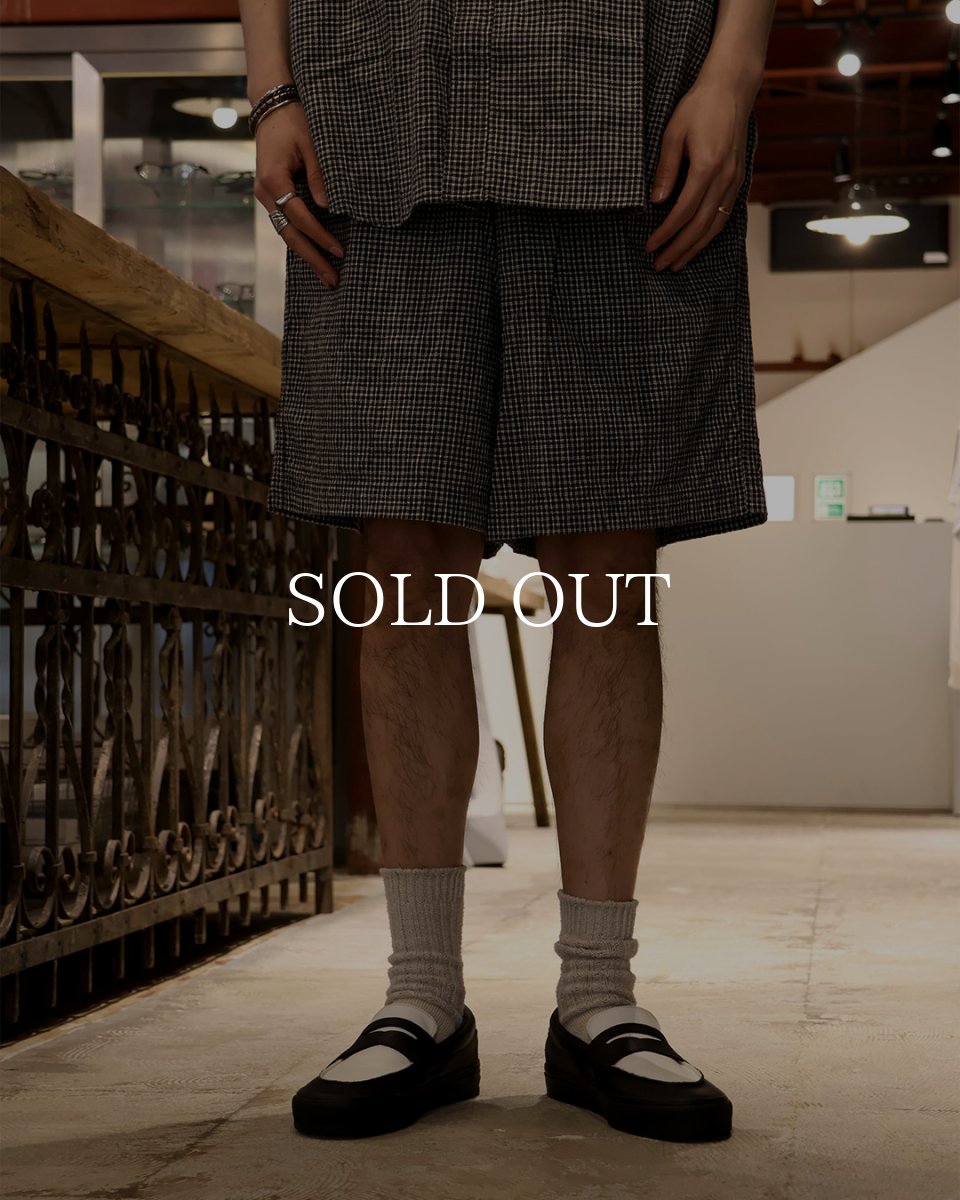 画像3: COOTIE PRODUCTIONS   Dobby Gingham Check Easy Shorts (3)