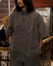 画像3: COOTIE PRODUCTIONS   Dobby Gingham Check S/S Western Shirt (3)