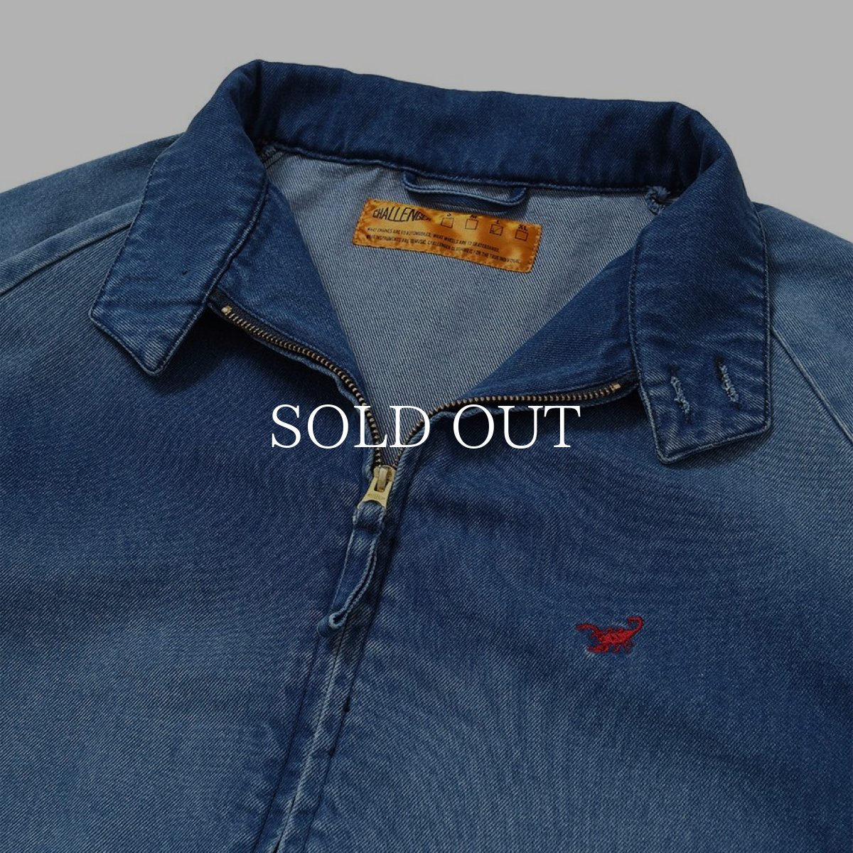 画像6: CHALLENGER  WASHED DENIM SWING TOP (6)