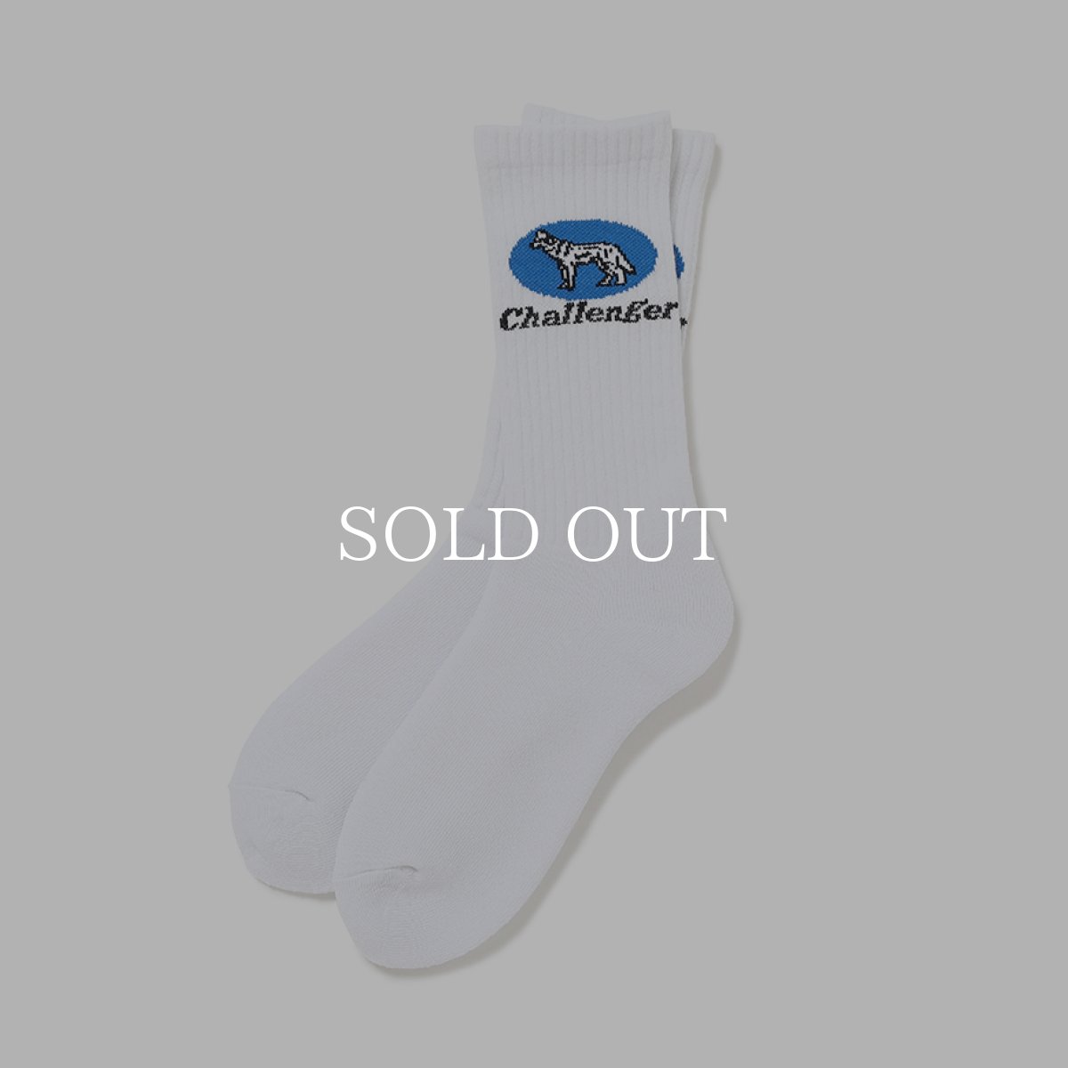 画像1: CHALLENGER  WOLF SOCKS (1)