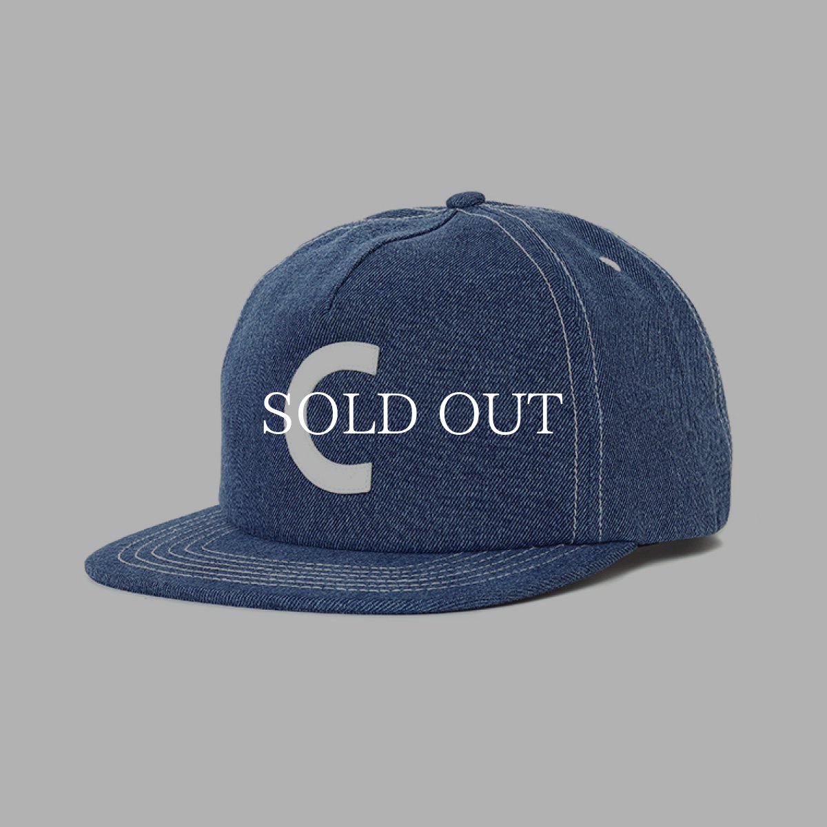 画像7: CHALLENGER  DENIM C PATCH CAP (7)