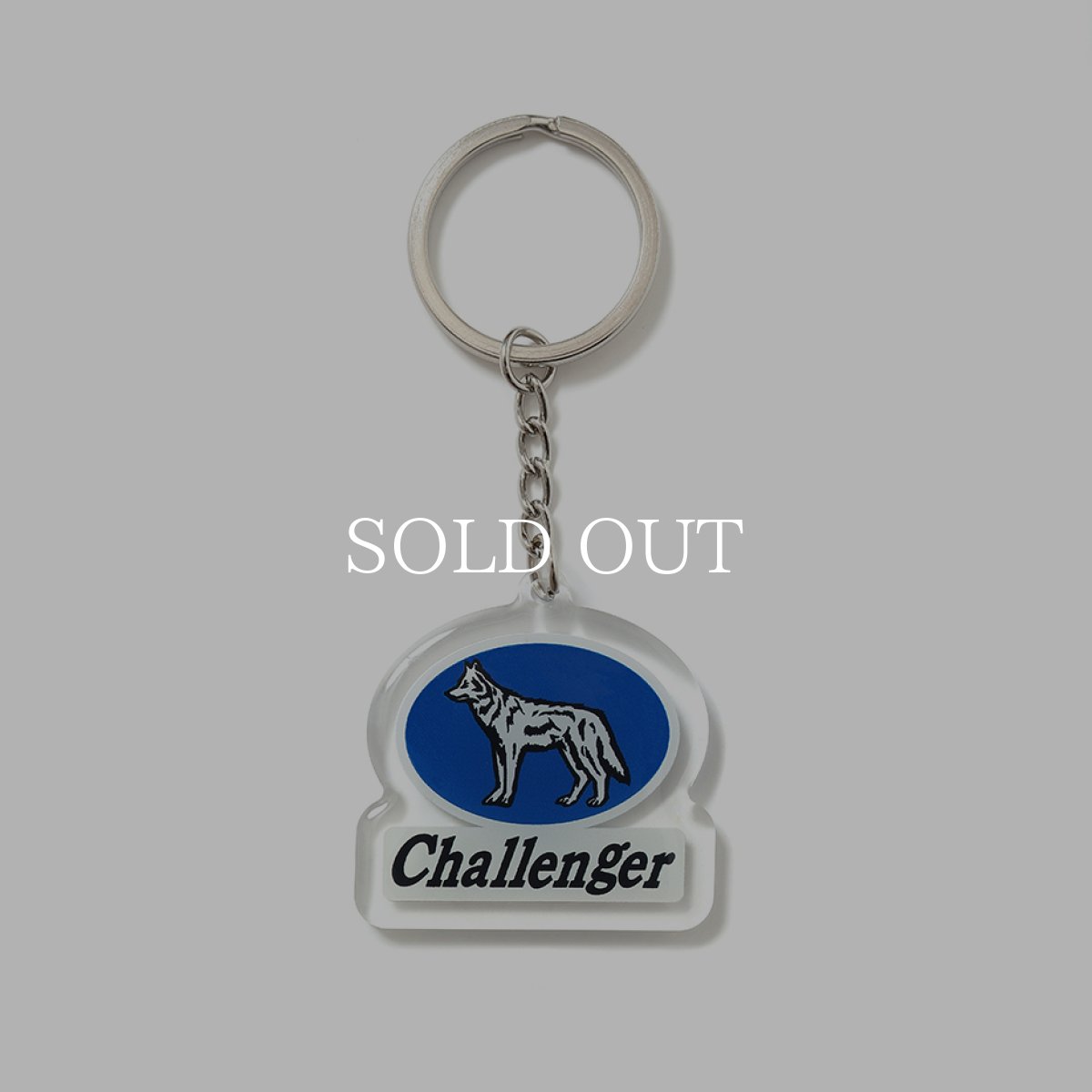 画像1: CHALLENGER  WOLF KEY RING (1)