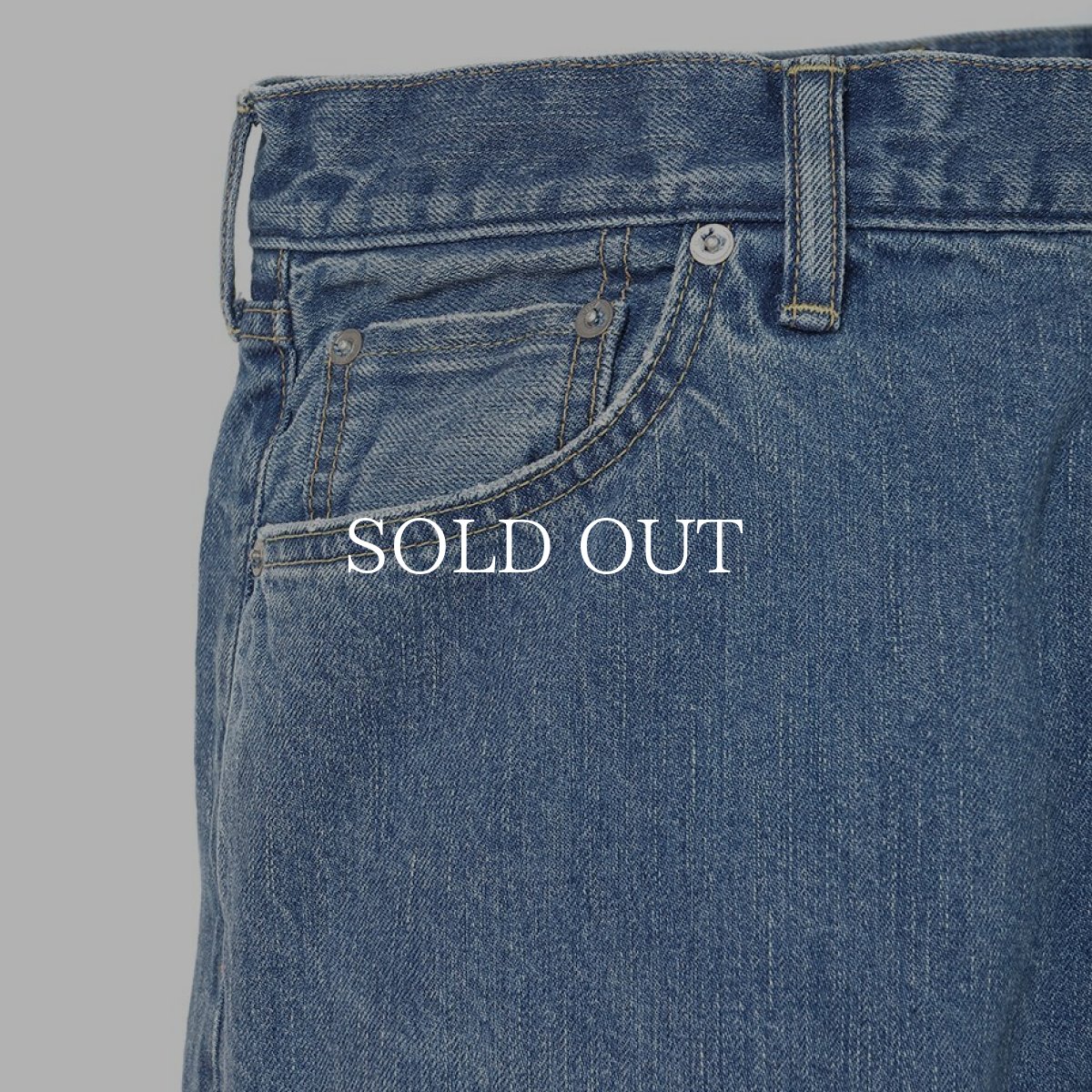 画像6: CHALLENGER  WASHED CLASSIC DENIM PANTS (6)