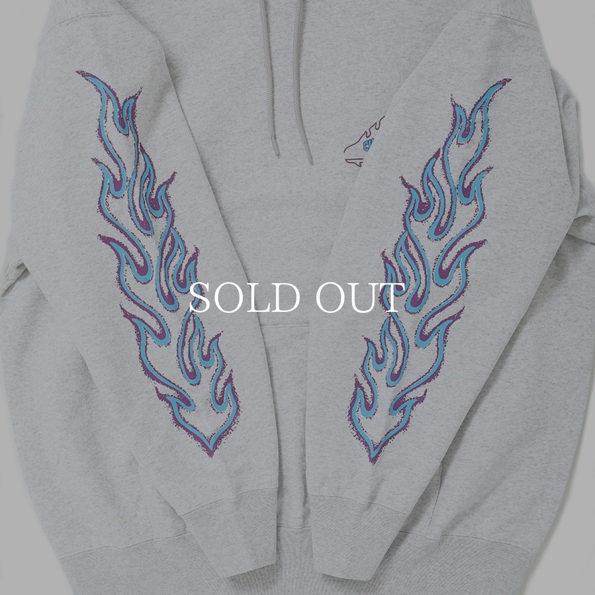 画像10: CHALLENGER  FLAME HOODIE (10)