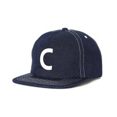 画像1: CHALLENGER  DENIM C PATCH CAP (1)
