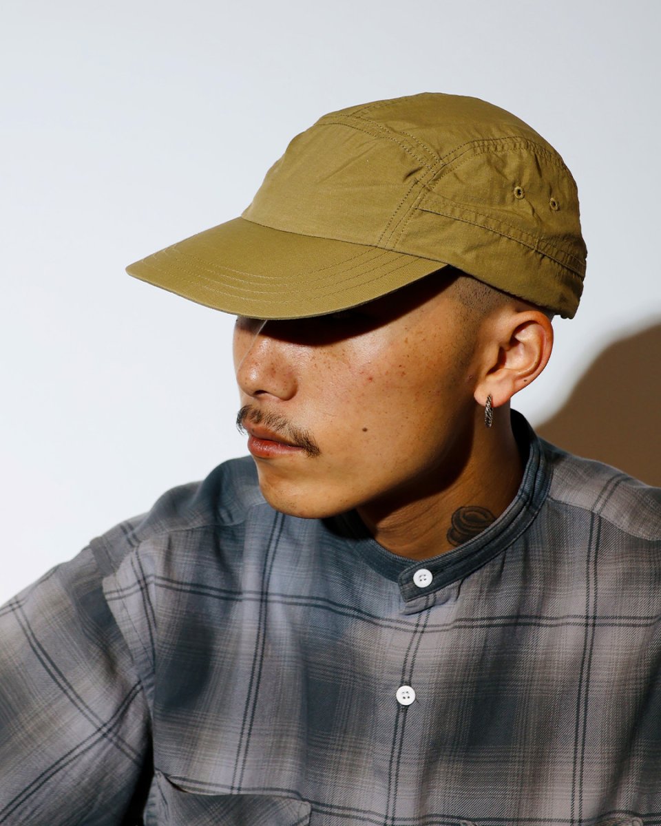 画像2: nonnative  HIKER JET CAP NYLON RIPSTOP PIGMENT DYE (2)