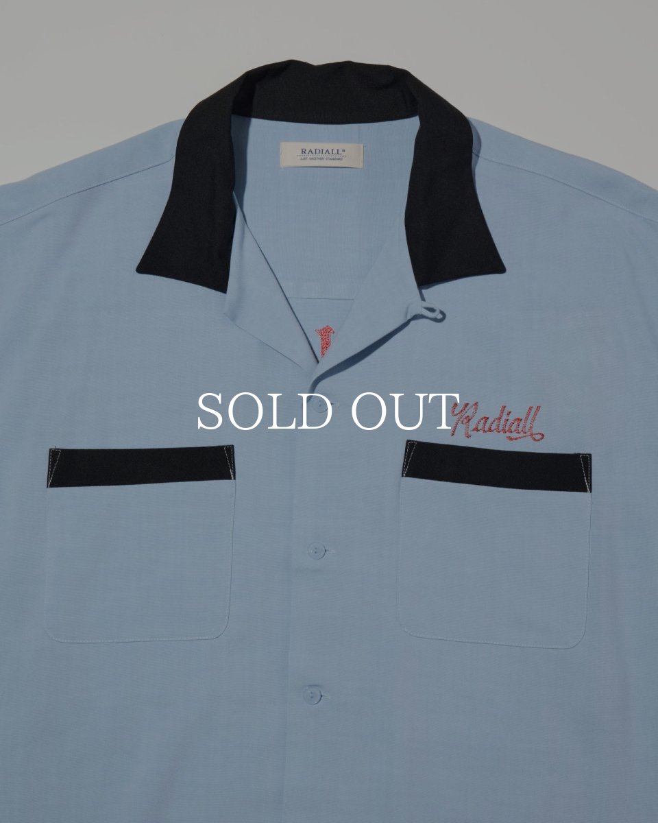画像5: RADIALL  KEYSTONE - OPEN COLLARED SHIRT S/S (5)