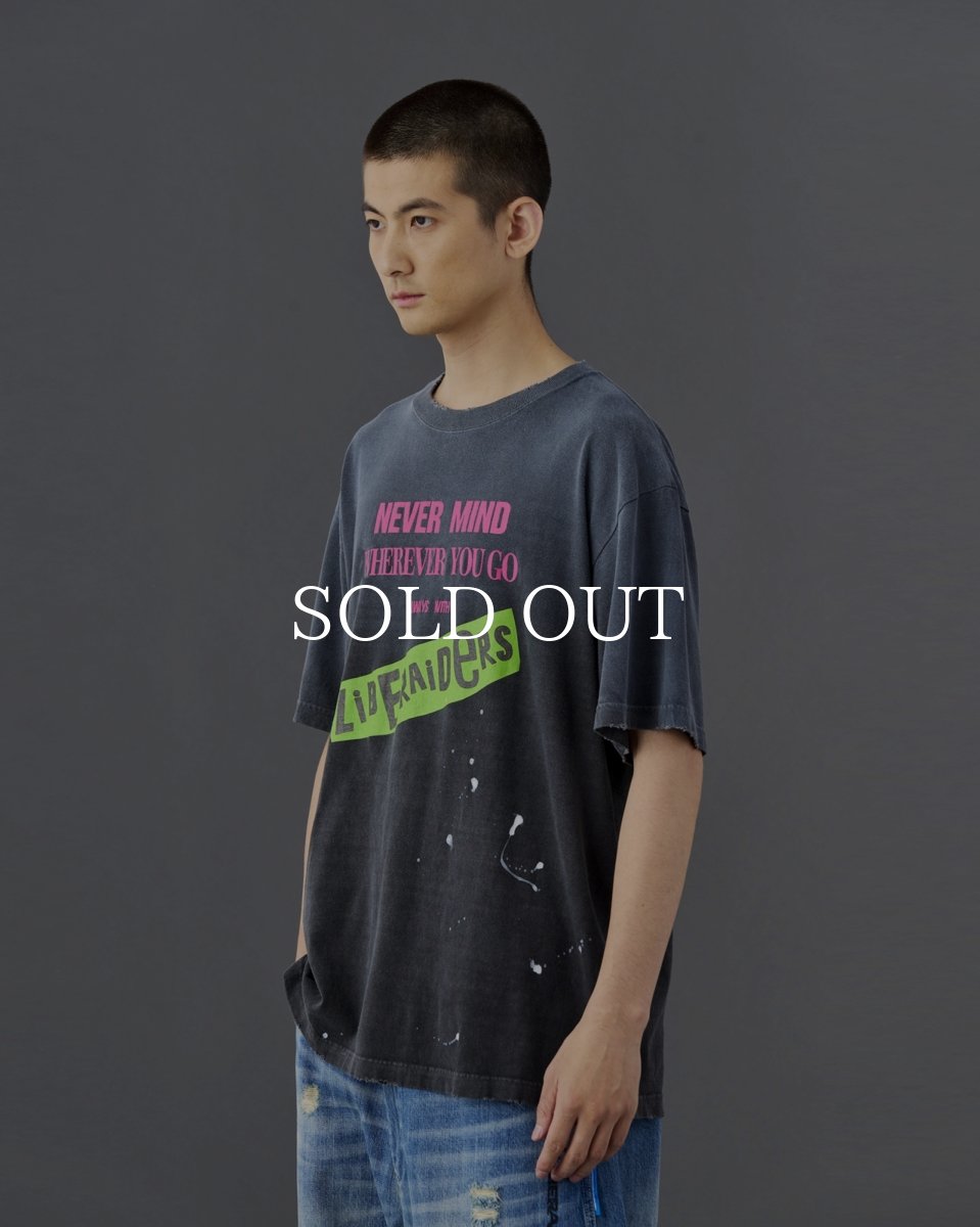 画像4: Liberaiders  FADED PUNK LOGO TEE (4)