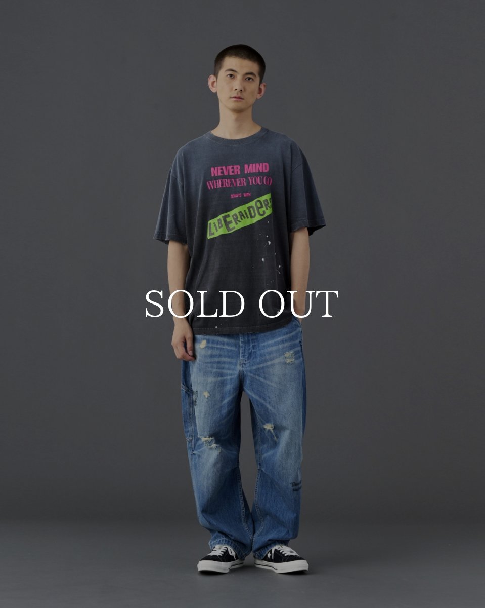 画像6: Liberaiders  FADED PUNK LOGO TEE (6)