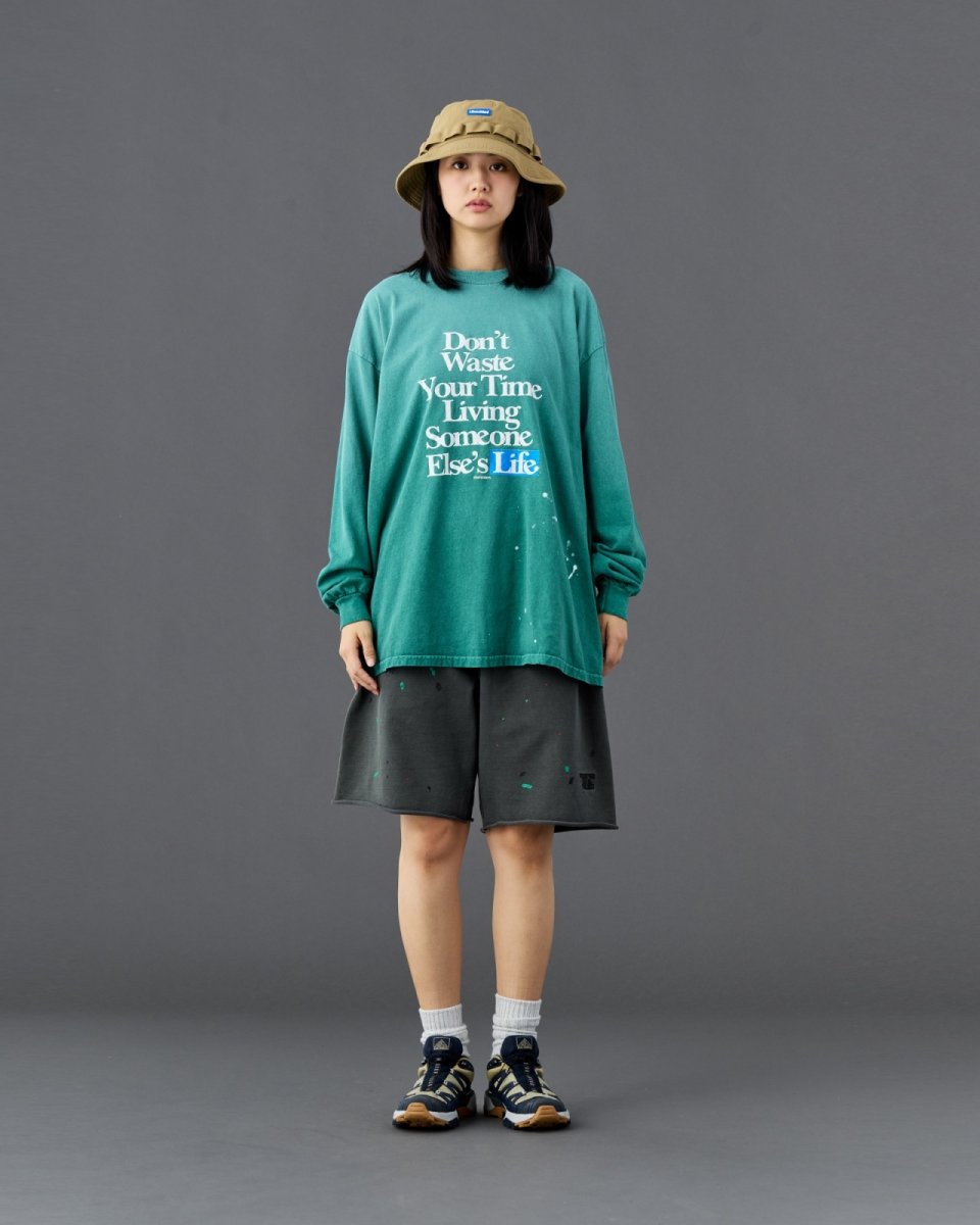 画像11: Liberaiders  PIGMENT DYED SWEAT SHORTS (11)