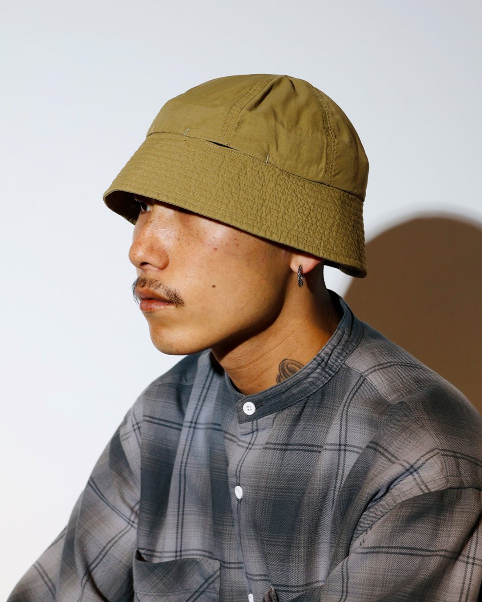 画像2: nonnative  HIKER HAT NYLON RIPSTOP PIGMENT DYE (2)