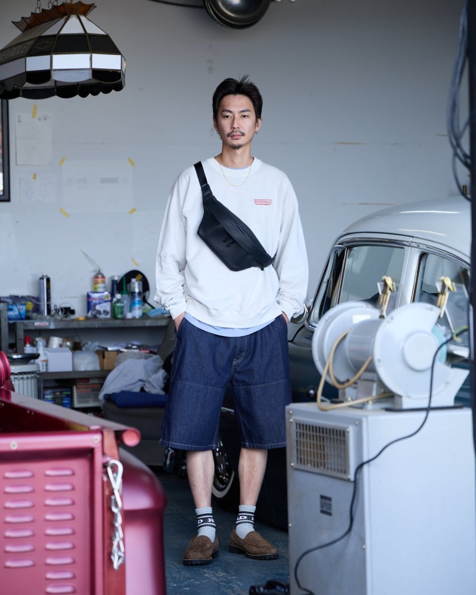 画像13: RADIALL  CHEV - WIDE FIT CARPENTER SHORTS (13)