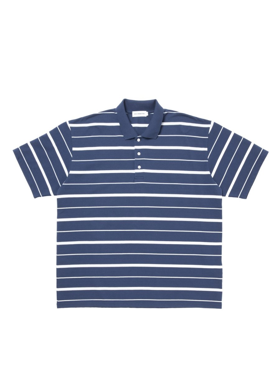 画像1: COOTIE PRODUCTIONS   Moss Stitch Border S/S Polo (1)