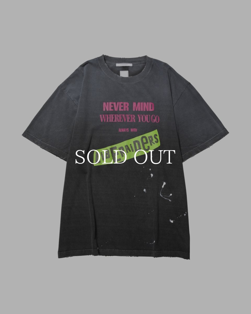 画像1: Liberaiders  FADED PUNK LOGO TEE (1)