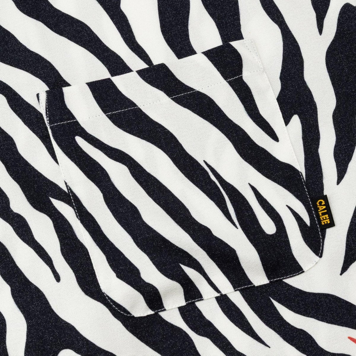画像6: CALEE  ZEBRA FLAME PATTERN S/S SH (6)