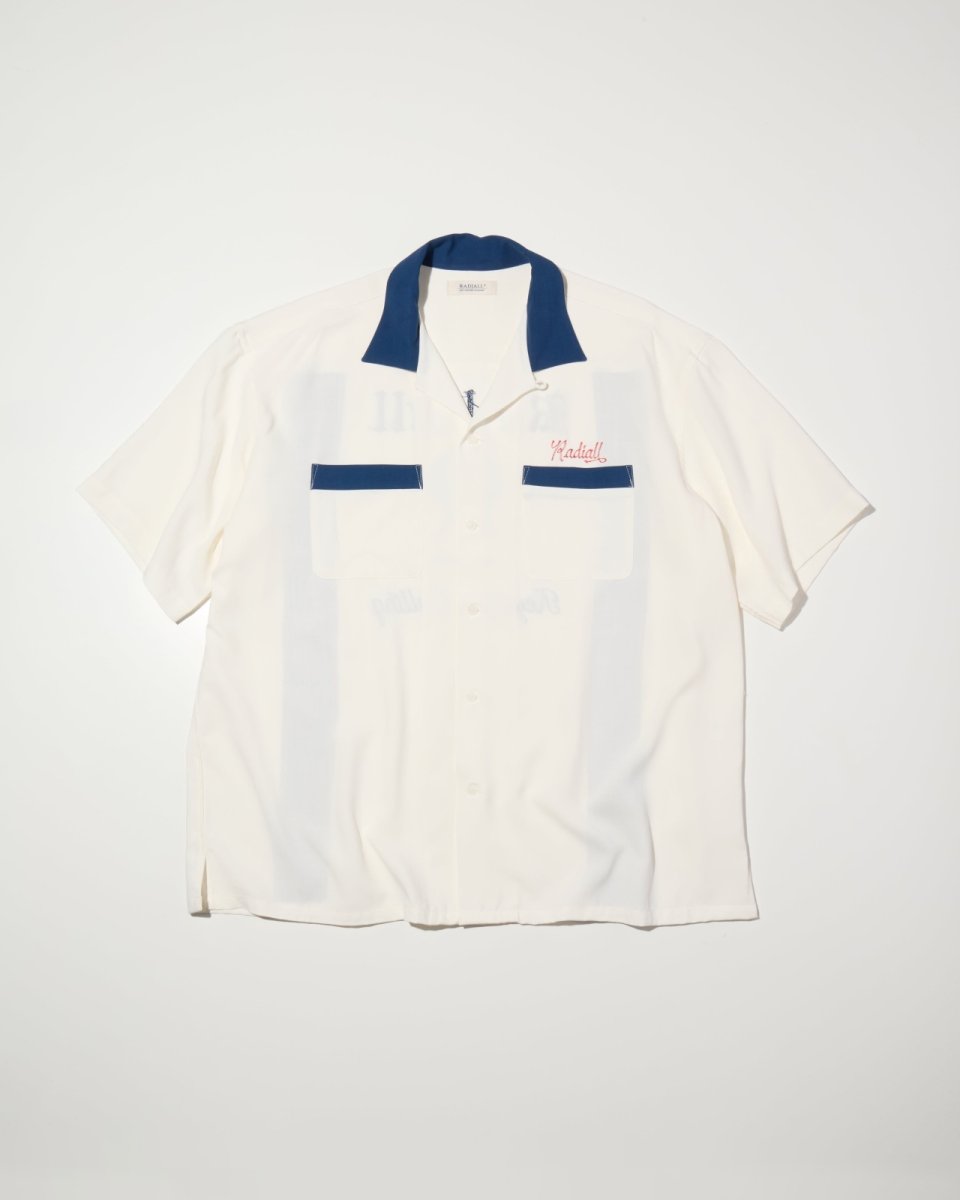 画像7: RADIALL  KEYSTONE - OPEN COLLARED SHIRT S/S (7)
