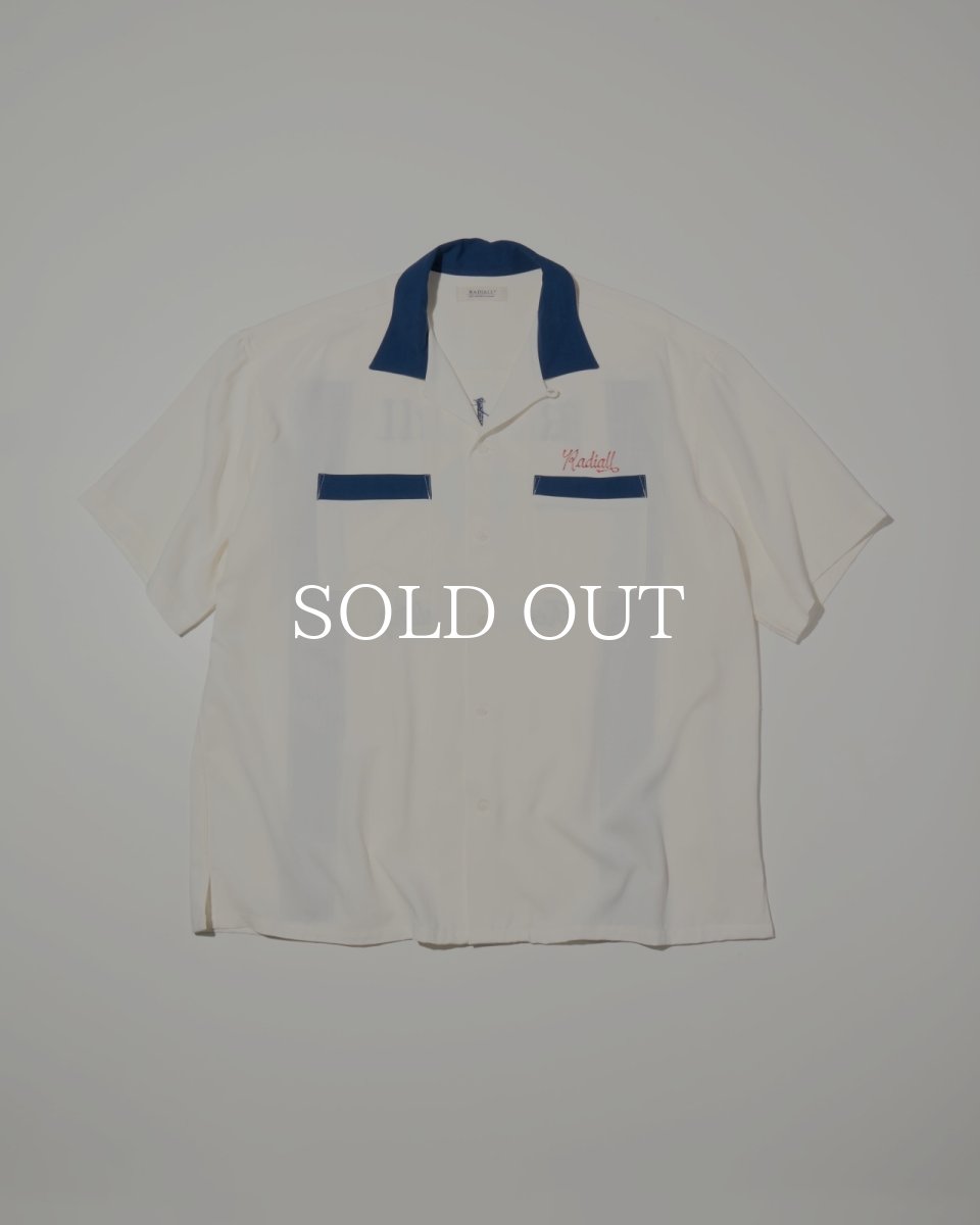 画像7: RADIALL  KEYSTONE - OPEN COLLARED SHIRT S/S (7)