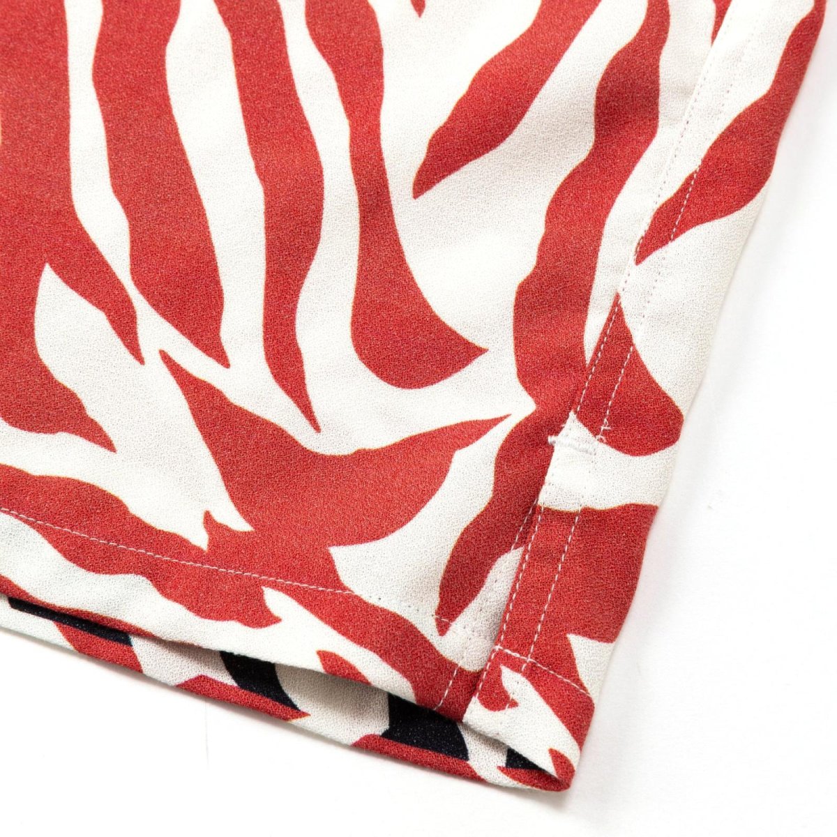 画像7: CALEE  ZEBRA FLAME PATTERN S/S SH (7)