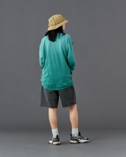 画像14: Liberaiders  PIGMENT DYED SWEAT SHORTS (14)