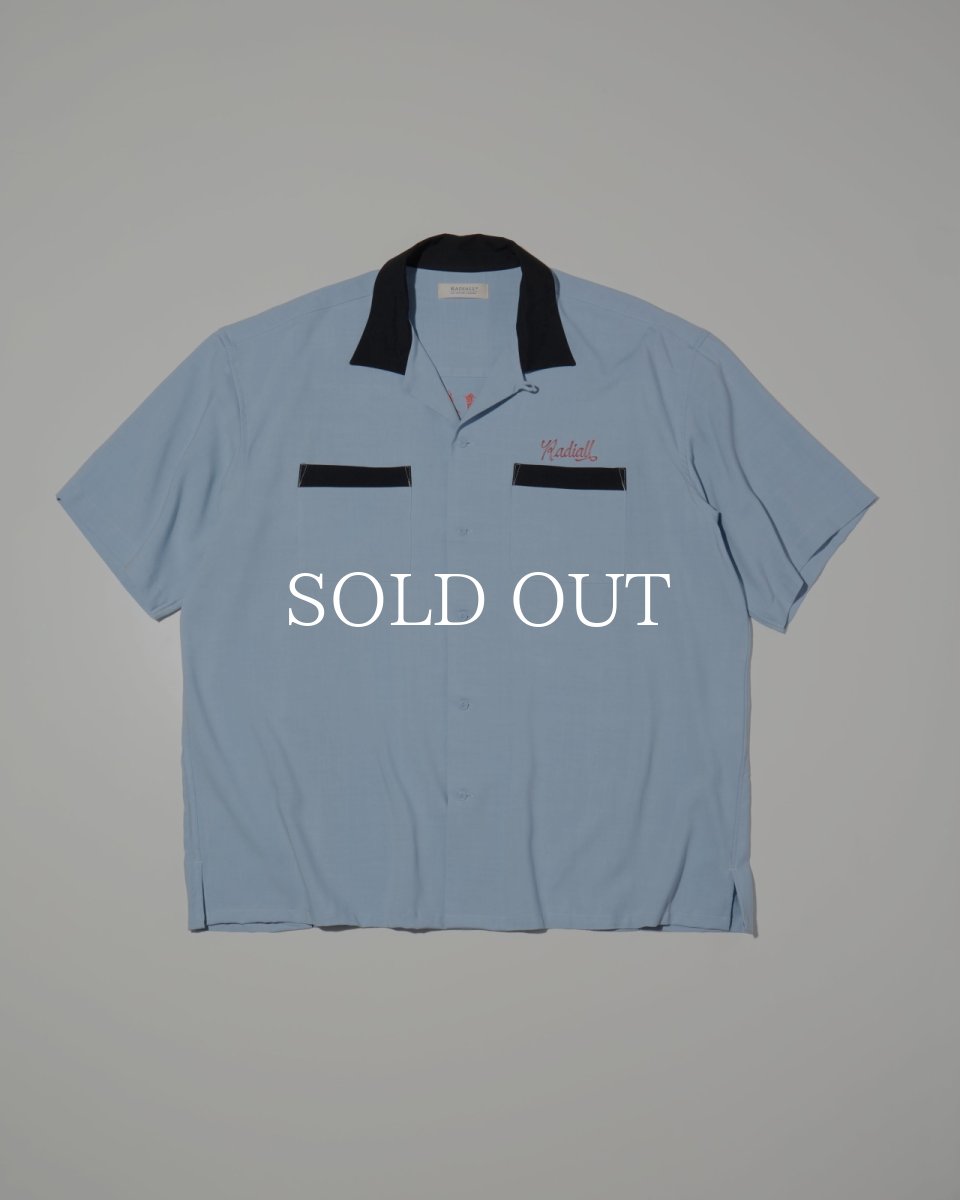 画像1: RADIALL  KEYSTONE - OPEN COLLARED SHIRT S/S (1)