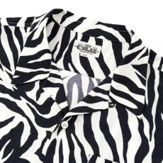 画像4: CALEE  ZEBRA FLAME PATTERN S/S SH (4)