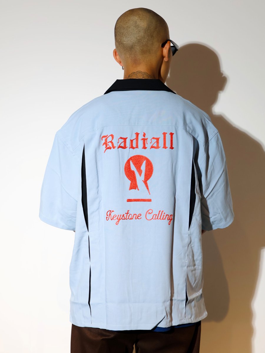画像4: RADIALL  KEYSTONE - OPEN COLLARED SHIRT S/S (4)